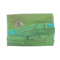 Антимоскитная сетка шторка на магнитах с декоративной накладкой 100х210см 