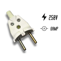 Євровилка 6А/250V