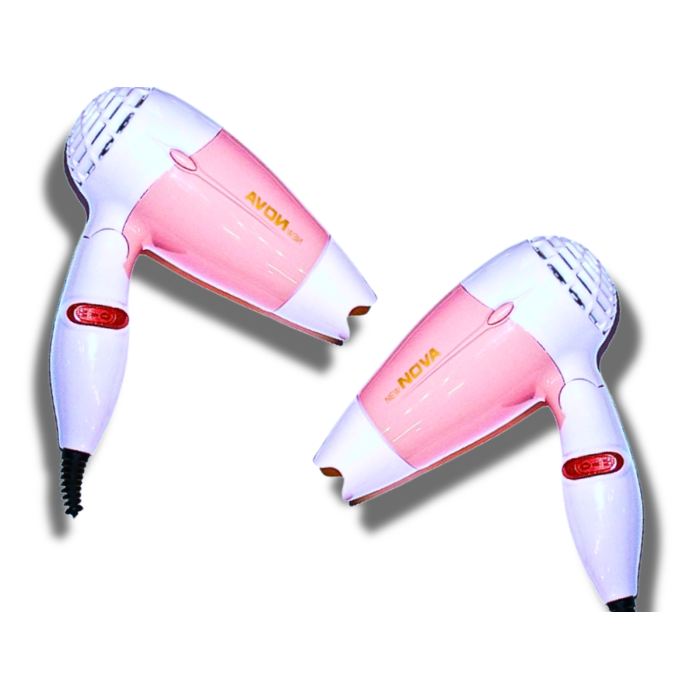 Фен дорожній розкладний для волосся з насадкою NOVA NV-662/1000W/13см/17см