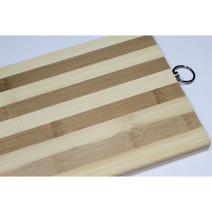 Доска кухонная деревянная бамбуковая 20x30смх1.5см