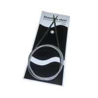 Спицы металлические круговые на тросе 100см/№3.5