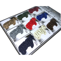 Аппликация для одежды нашивка №108 Arai цветной 9шт/5х10см