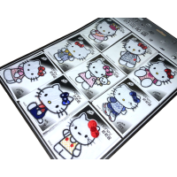 Аплікація для одягу нашивка №113 Hello Kitty 9шт/6х8см