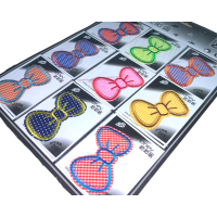 Аплікація для одягу нашивка №84 Бантик 9шт/9х6см