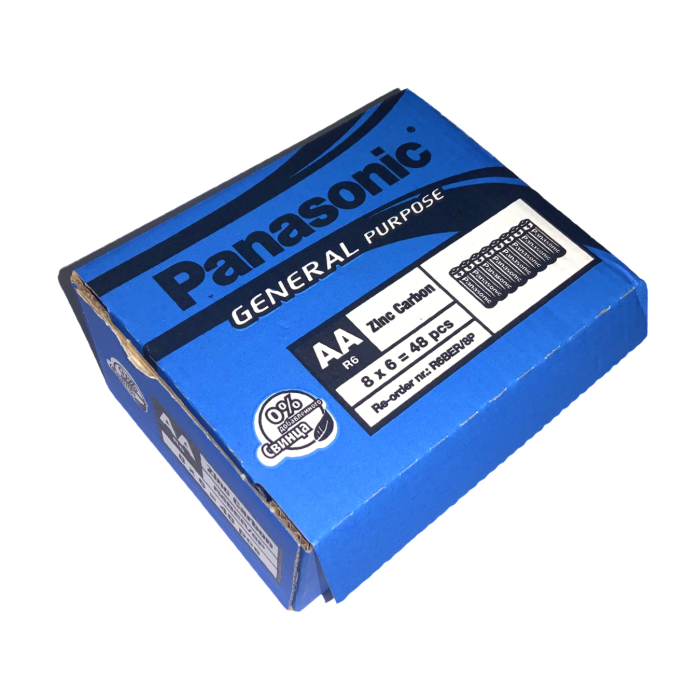 Батарейка пальчикова Panasonic R6BE/AA/1.5V 1шт