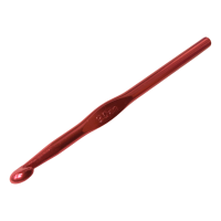 Гачок для в'язання металевий кольоровий №9/15см