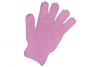 Мочалка-рукавичка банна 5 пальців Асорті