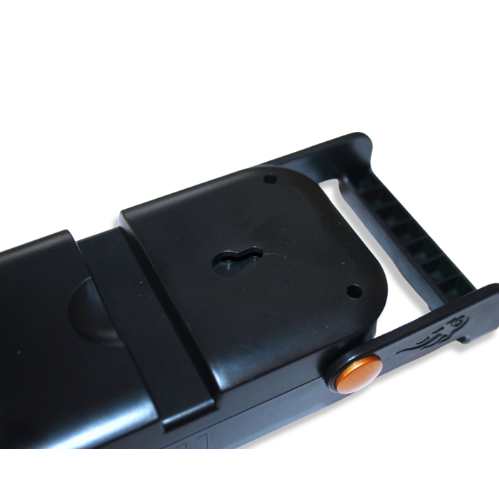 Фонарь HEL-6866 прожекторный с солнечной панелью 5 режимов освещения PowerBank/USB/42см/7см