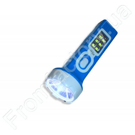 Ліхтарик ручний акумуляторний із зарядкою від мережі АК-С62 220В/15см/5см