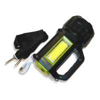 Ліхтар HEL-T95 ручний переносний на сонячній батареї 7 режимів освітлення PowerBank/USB/20см/8см/30Вт