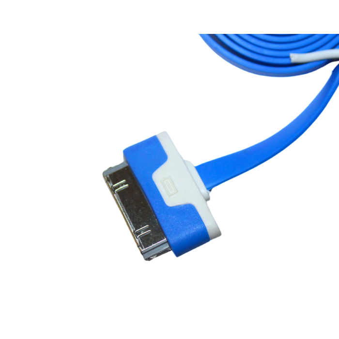 Кабель для Apple різні кольори USB/30mm/1м