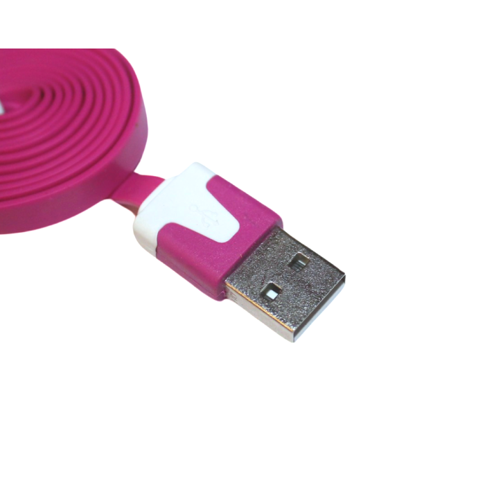 Кабель Lightning/USB різні кольори 1м