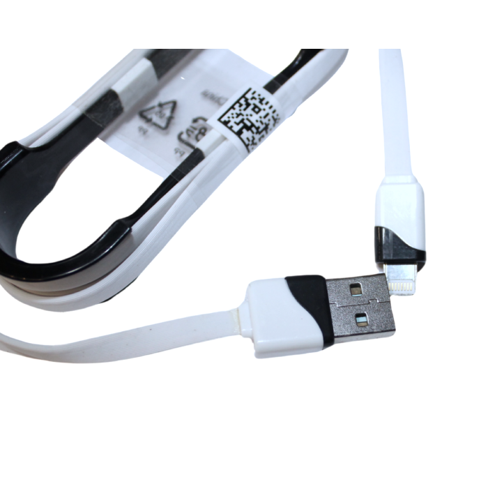 Кабель для заряджання та синхронізації плаский Lightning з USB 3.0/1м