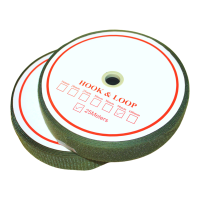 Липучка хакі 5см/25м