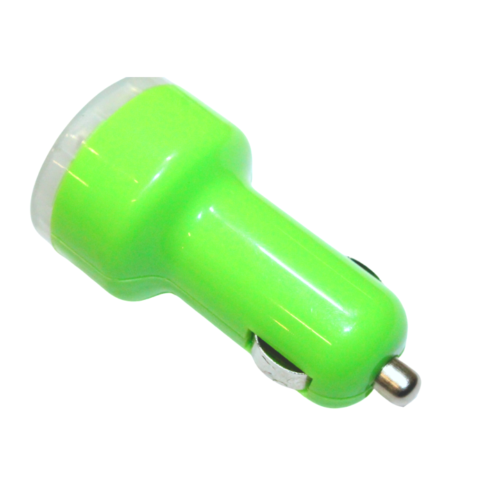 Зарядка автомобільна у прикурювач 2 USB/2.1A/1A