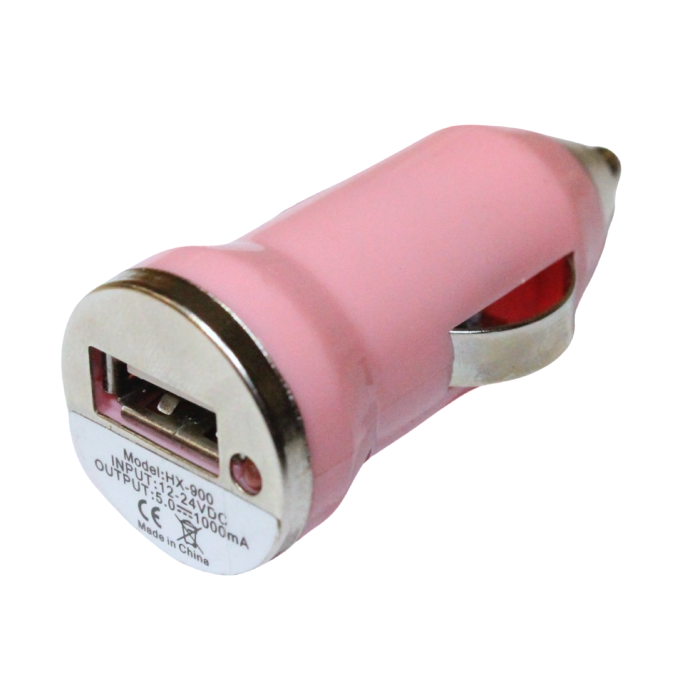 Зарядка автомобільна у прикурювач 1 USB/1A