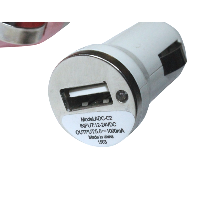 Зарядка автомобільна у прикурювач 1 USB/1A