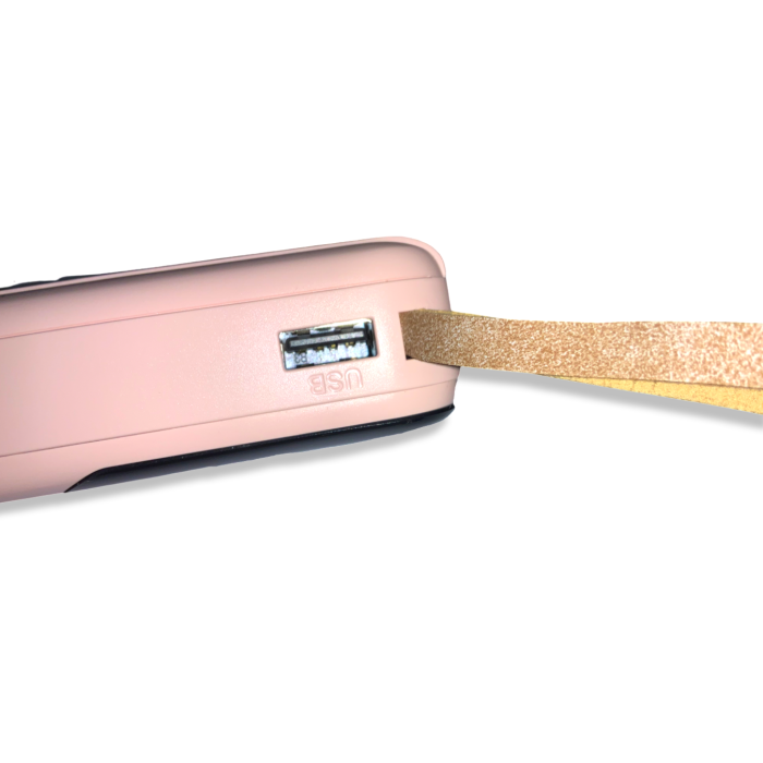 Power Bank Viaking Y148 10000 мАч портативный аккумулятор со светодиодным дисплеем фонариком и 4 кабелями 