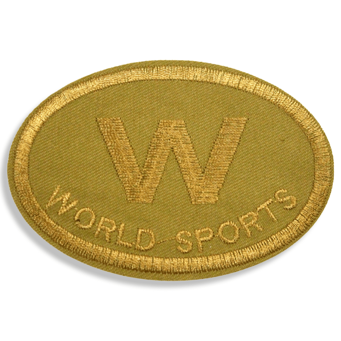 Аплікація для одягу нашивка №207 World Sports 9шт/9х6см