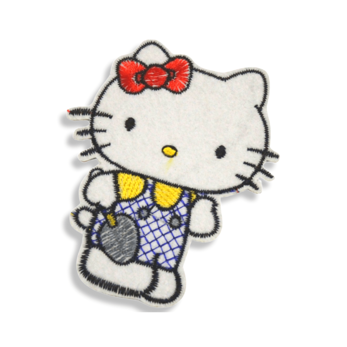 Аплікація для одягу нашивка №113 Hello Kitty 9шт/6х8см