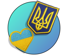 Нашивки патріотичні Україна