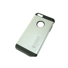 Чохол на IPhone 5/5S/SE/задня кришка з підставкою/срібний
