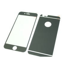 Скло захисне кольорове 2-х сторінка/IPhone 5/5s/SE/Чорний