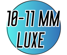 Перлини Натуральні річкові поштучно Ø10-11 Luxe