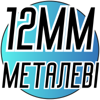 Колечки металлические со стразами (разные цвета) Ø12мм