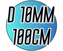 Бусы пластмассовые на колье (Ø10/100см)