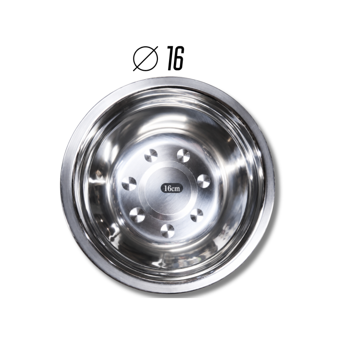 Миска из нержавеющей стали Ø16см/4.7см/450мл