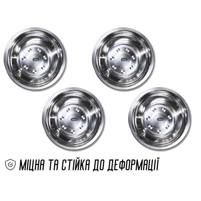 Миска из нержавеющей стали Ø16см/4.7см/450мл