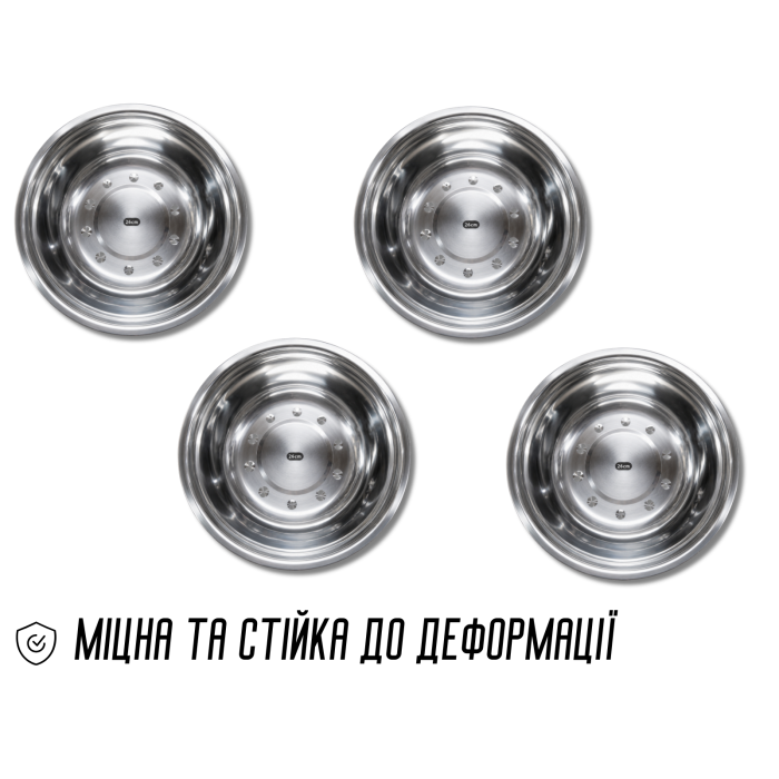 Миска из нержавеющей стали Ø26см/7см/2000мл