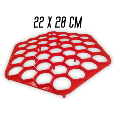 Пельменниця пластмасова 22х20см