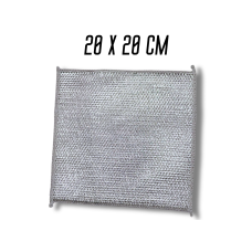 Серветка для миття посуду, алюмінієва 1шт/20х20см