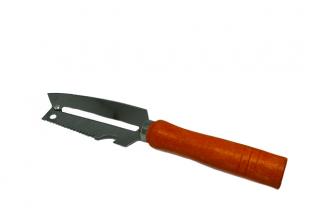 Нож-овощерез с деревянной ручкой 21см