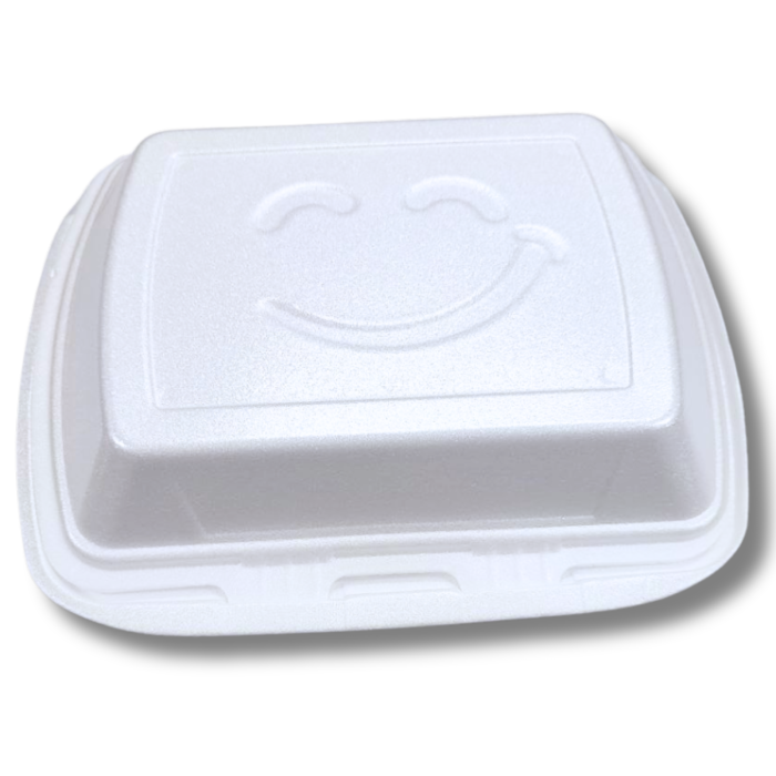 Ланч-бокс одноразовый на два отдела 40х25х4.5см