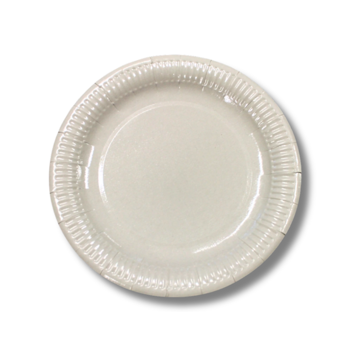 Тарелка одноразовая картонная круглая 18см