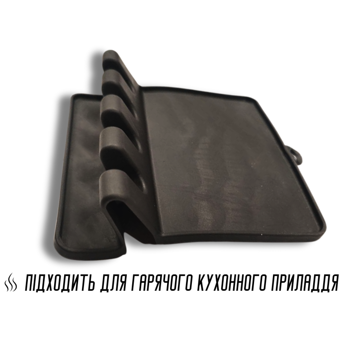 Коврик силиконовый для кухонных принадлежностей 135х135мм