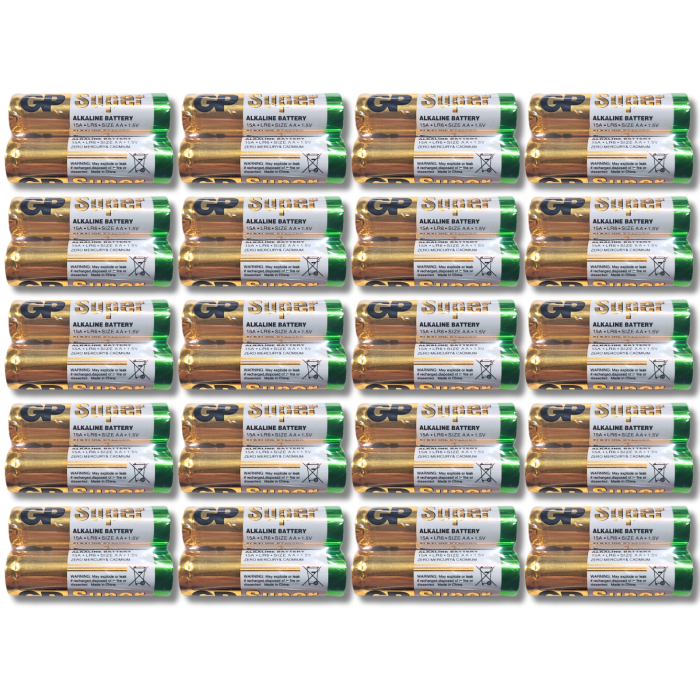 Батарейка пальчиковая щелочная GP Super Alkaline, 1.5V, AA 2шт