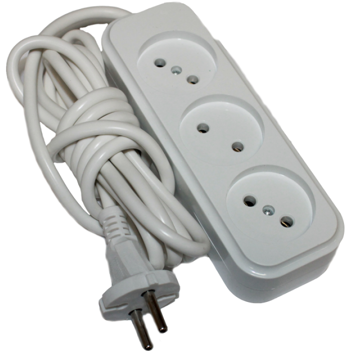 Подовжувач 3м/10A/250V