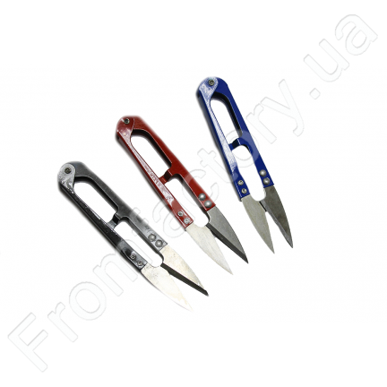 Ножницы для обрезки ниток (12шт.) Цветные 10.5см