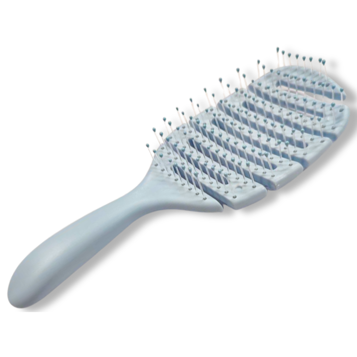 Расческа массажная зигзаг с отверстиями 220х75х25мм