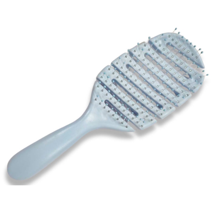 Расческа массажная зигзаг с отверстиями 220х75х25мм