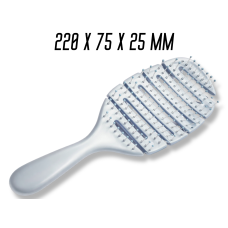 Расческа массажная зигзаг с отверстиями 220х75х25мм