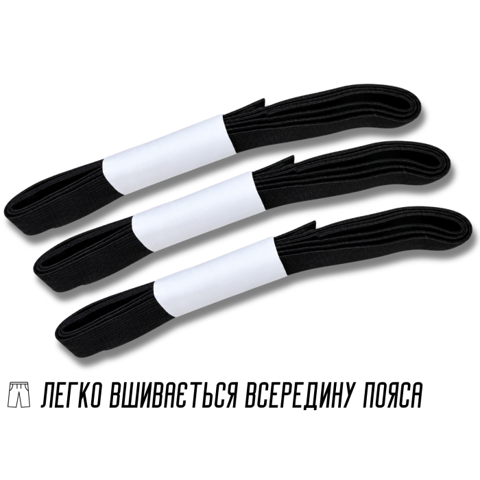 Резинка бельевая черная 1.4см/2.5м