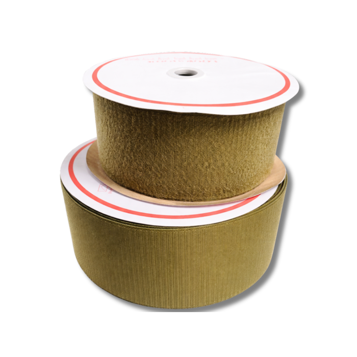 Липучка хаки 10см/25м