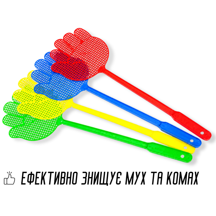 Мухобойка пластмассовая 47х13см