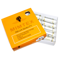 Нитки для бісеру Mimitex білі 210D упаковка 10шт
