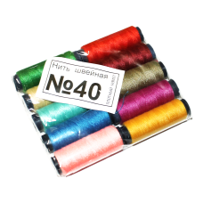 Нитки №40 Упаковка Асорті 10шт